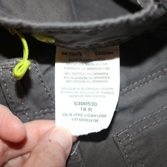 Lee Extreme Motion MVP pants size 18 R teens or men - Picture 6 of 7